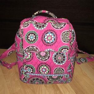 Pink Vera Bradley backpack
